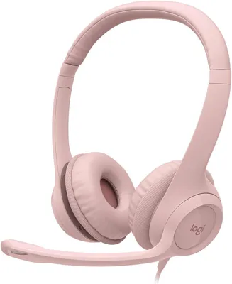 Produktbild von Logitech H390 USB Headset mit Mikrofon, Stereo Sound, Geräuschunterdrückung, 223cm Kabel, Komfortpolsterung für PC & Laptop