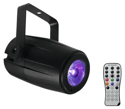 Productafbeelding van EUROLITE LED PST-5 QCL spotlamp (zwart)