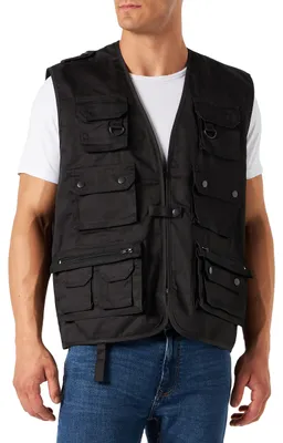 Produktbild von Mil-Tec Jagd-U Weste Schwarz 3XL