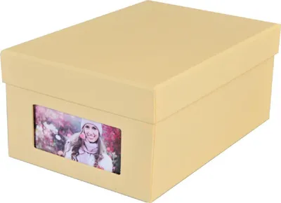 Image de HNFD boîte à photos Kandra melon côtelée 700 photos 10x15 cm