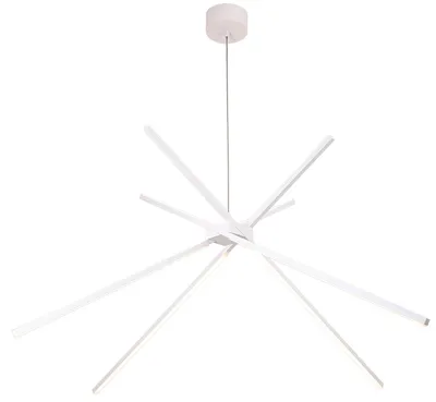 Immagine prodotto di Lampadario a LED SPIDER bianco 33 W, bianco caldo, 2152 lm, metallo, dimensioni: 200 x 114 x 51,5 cm, IP20, Maxlight