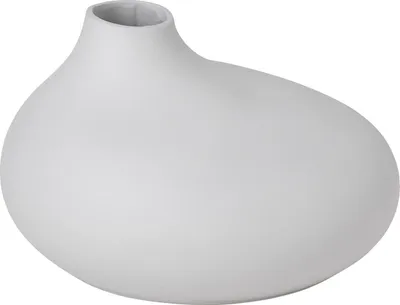Produktbild von Blomus NONA Vase, Dekovase, Blumenvase, Deko, Porzellan, micro chip, 11 cm, 65971