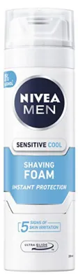 Immagine prodotto di NIVEA Men Sensitive Cool Schiuma da barba, 200 ml