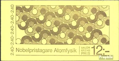 Produktbild von Briefmarken Schweden 1982 Mi MH91 (kompl.Ausg.) postfrisch Nobelpreisträger