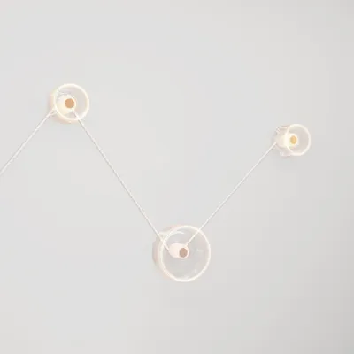 Immagine prodotto di Lampada da parete Spostaluce con 3 lampadine Ghost