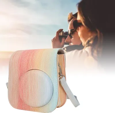 Obrázek produktu pro Taška na instantní fotoaparát, přenosná ochranná taška s nastavitelným ramenním popruhem pro Mini 11 Rainbow
