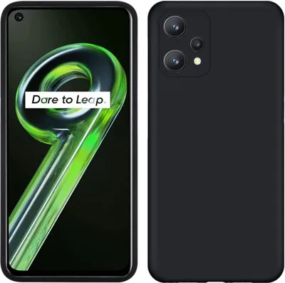 Produktbild von OPPO Realme 9 5G Hülle, Flüssig Silikon Weich Gummi Schutzhülle für OPPO Realme 9 5G / Realme 9 Pro 5G Black