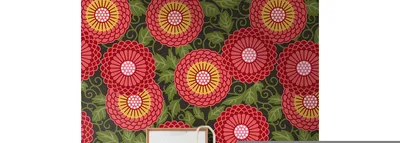 Produktbild von Coloray Fototapete 290x290 cm An Einer Wand Latex Latextapete - flowerphoto.