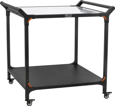 Obrázok produktu pre Grilovací vozík BBQ-Toro 94 x 81 x 90 cm, čierny, grilovací stôl s veľkou pracovnou plochou, bočný stolík