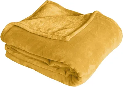 Produktbild von Einfarbige Decke aus Molton