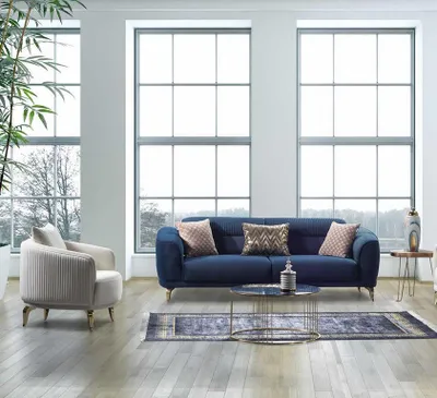 Productafbeelding van Sitzgarnitur Sofa-Set Wohnzimmergarnitur Polstergarnitur Wohnlandschaft Couch