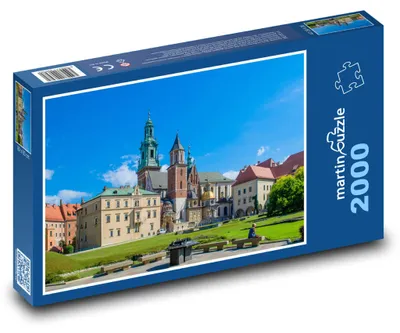 Obrázok produktu pre Puzzle 2000 Krakov - Poľsko, Wawelský hrad - martinpuzzle