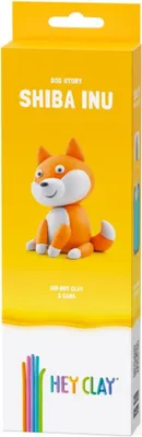 Zdjęcie produktu dla TM TOYS Hey Clay figurka psa Shiba Inu zestaw 3 00329
