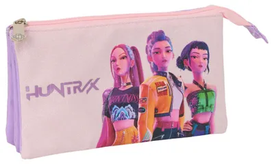 Produktbild von Safta K-pop Demon Hunters Iconic Mäppchen Rosa  Mann Rosa One Size