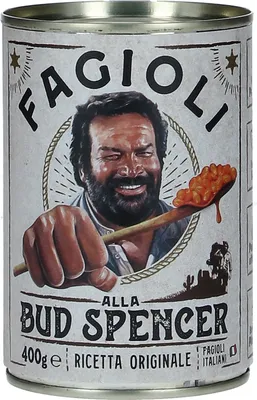 Produktbild von Bud Power- Bud-Spencer-Bohnen fertig zum Probieren 6x 400gr