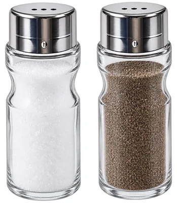 Obrázok produktu pre Soľnička a korenička set 2 ks sada na soľ a korenie do kuchyne