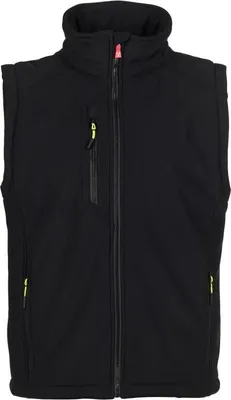 Zdjęcie produktu dla Kamizelka softshellowa z podszewką "CREEK VEST PAD" - Payper Black/Black XL