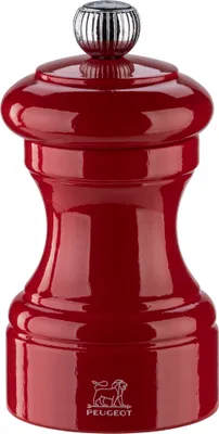 Immagine prodotto di Peugeot Bistro macinapepe 10 cm legno laccato rosso passione