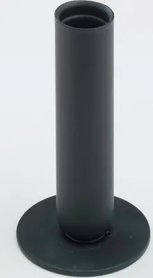 Produktbild von Kerzenleuchter Eisen schwarz H 12 cm, geeignet für Kerzen Ø 2 - 2,5 cm, Stabkerzen, Leuchterkerzen, Spitzkerzen