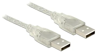 Immagine prodotto di DELOCK USB Kabel A -> A St/St 0,50m trasparente