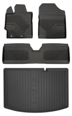Immagine prodotto di Tappetini 3D TPE + baule DryZone per Toyota Yaris III 2011-2020 4 pezzi