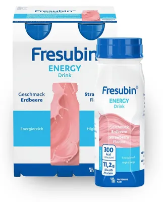 Obrázek produktu pro Fresubin Energy Drink Jahodový nápoj Láhev 6X4X200 ml