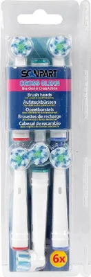 Produktbild von Aufsteckbürsten Cross Clean 6 Stück 3304000020