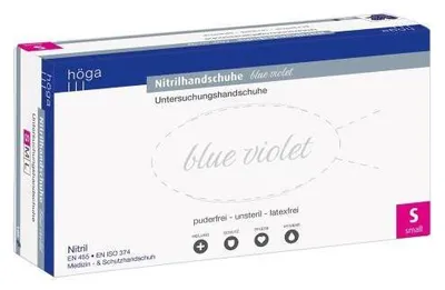 Image de Gants nitrile blue violet Höga Taille S 100 pces