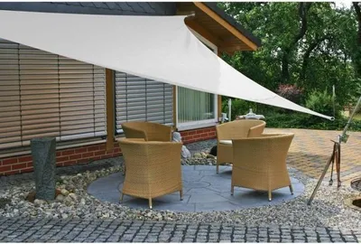 Obrázok produktu pre Slnečná clona 3,6 x 3,6 x 3,6 m Biela