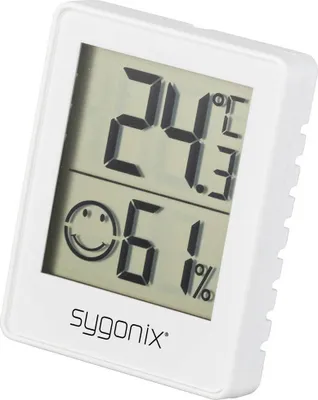Produktbild von Sygonix Thermo-/Hygrometer Weiß SY-5267052