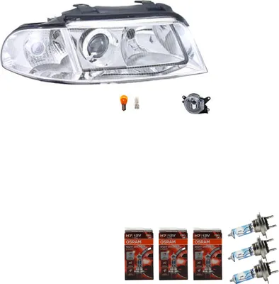 Zdjęcie produktu dla Johns, reflektory + Osram Night Breaker Laser pasuje do Audi A4 8D 02/99-11/00Re. 8D0941030AK 8D0941700B
