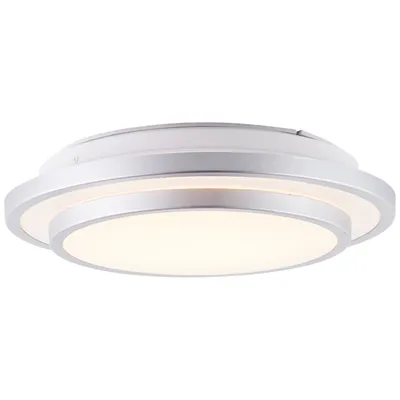 Produktbild von LED Wand- und Deckenlampe, Ø 28 cm, 1200 lm, 3000 K, Metall/Kunststoff