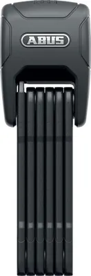 Produktbild von ABUS Faltschloss BORDO GRANIT™ XPlus 6500KA/90 schwarz SH - flexibles und sicheres Fahrradschloss mit Alarm und zusätzlichem Schutz an Gelenken - inklusive Schlosshalterung - Länge 90 cm
