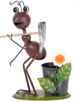Produktbild von Dekoration MAGICHOME Mecco Ameise mit Hacke, Dose, 28x16x40 cm