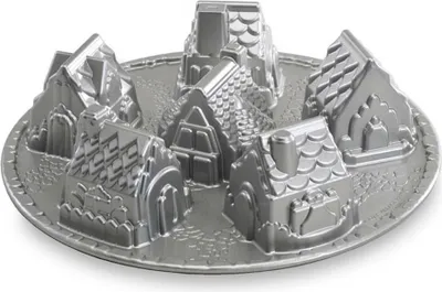 Obrázek produktu pro Forma na pečení Cozy Village - Nordic Ware | Sparkling Silver Holiday