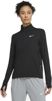 Produktbild von NIKE Df Element Top Sportshirt Damen schwarz XS