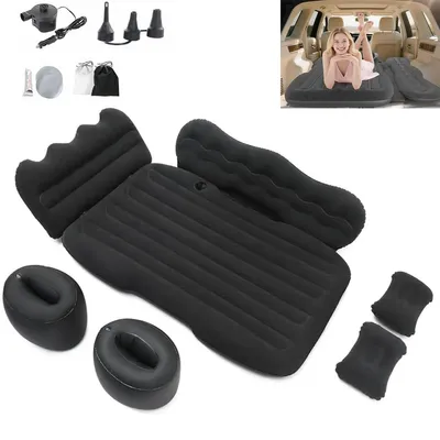 Produktbild von Aufblasbare Auto-Matratze – Komfortable Reise-Luftmatratze für SUV, Home & Outdoor, Gepolstert, Tragbar, Ideal für Camping & Reisen, 128x77cm