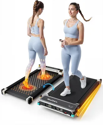 Zdjęcie produktu dla Bieżnia - Trening w domu - Urządzenie fitness - Urządzenie treningowe - Bieżnia z masażem stóp - Kompaktowa konstrukcja