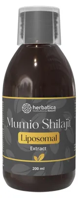 Obrázok produktu pre Lipozomálny Shilajit Mumio Extrakt - 200 ml - Herbatica