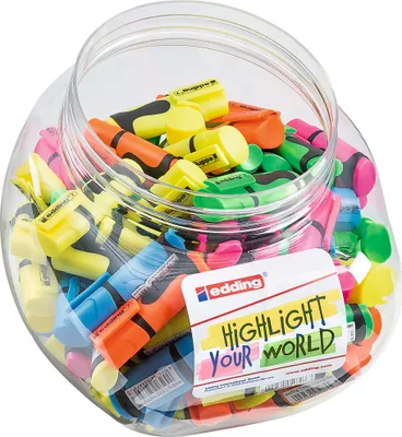 Produktbild von Textmarker Mini 7 4-51641 sortiert 100 Stück Packung mit 4 Stück