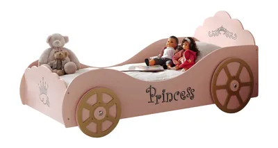 Produktbild von Vipack Kutschenbett Princess, Rosa