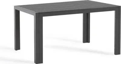 Produktbild von Gartentisch Sirley 140 x 75 x 70 cm Aluminium Schwarz