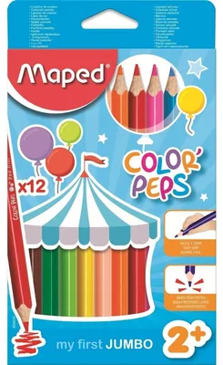 Produktbild von Maped 834010, Mehrfarbig, 12 Stück(e)