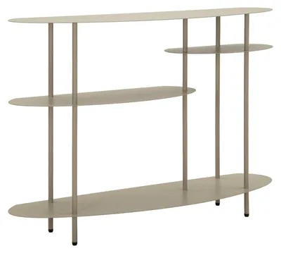 Obrázok produktu pre Konzolový stolík Saturn 34 x 118 x 82 cm, kovový, sivý