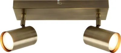 Produktbild von Olucia – Moderne Deckenleuchte, Bronze, Modell Elena