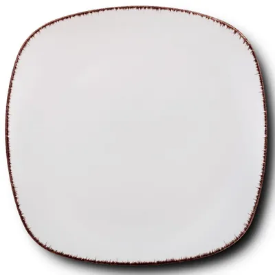 Obrázok produktu pre Keramický tanier štvorcový plytký SUGAR 26 cm