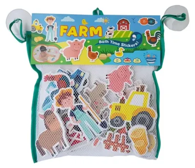 Produktbild von Bath Stickers Farm, Buddy & Barney