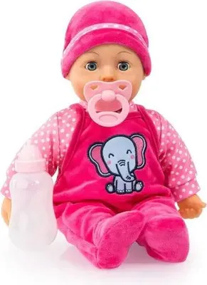 Image de Poupon Bavard 38cm - Premier Mot & Dors Bien Rose