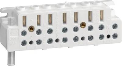 Produktbild von Hager Zählersteckklemme für Wechselstromzähler, 2-polig, 50A, 230V, 1 Stk.