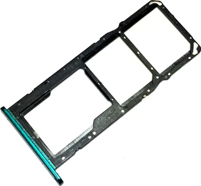 Produktbild von Dual SIM Kartenhalter und Micro-SD Card Fach für Huawei Y6p, Original Ersatzteil, Smaragdgrün